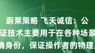 蔚莱策略 飞天诚信：公司的身份认证技术主要用于在各种场景登录时明确身份，保证操作者的物理身份与数字身份相对应_谭玉涵_互动